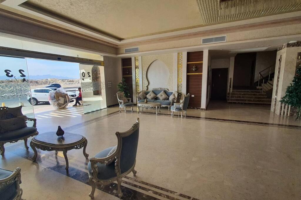 Casablanca Beach Direct Sea View Tow Bedroom Apartment Hurghada Bagian luar foto