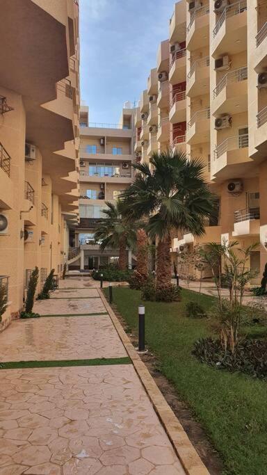 Casablanca Beach Direct Sea View Tow Bedroom Apartment Hurghada Bagian luar foto