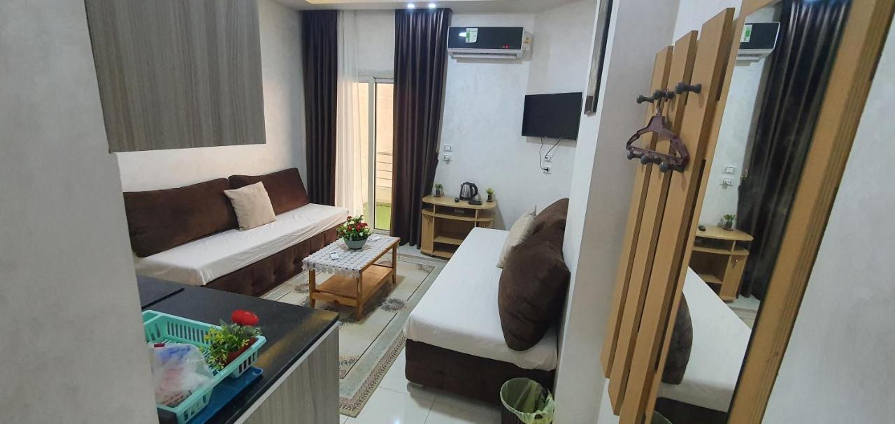 Casablanca Beach Direct Sea View Tow Bedroom Apartment Hurghada Bagian luar foto