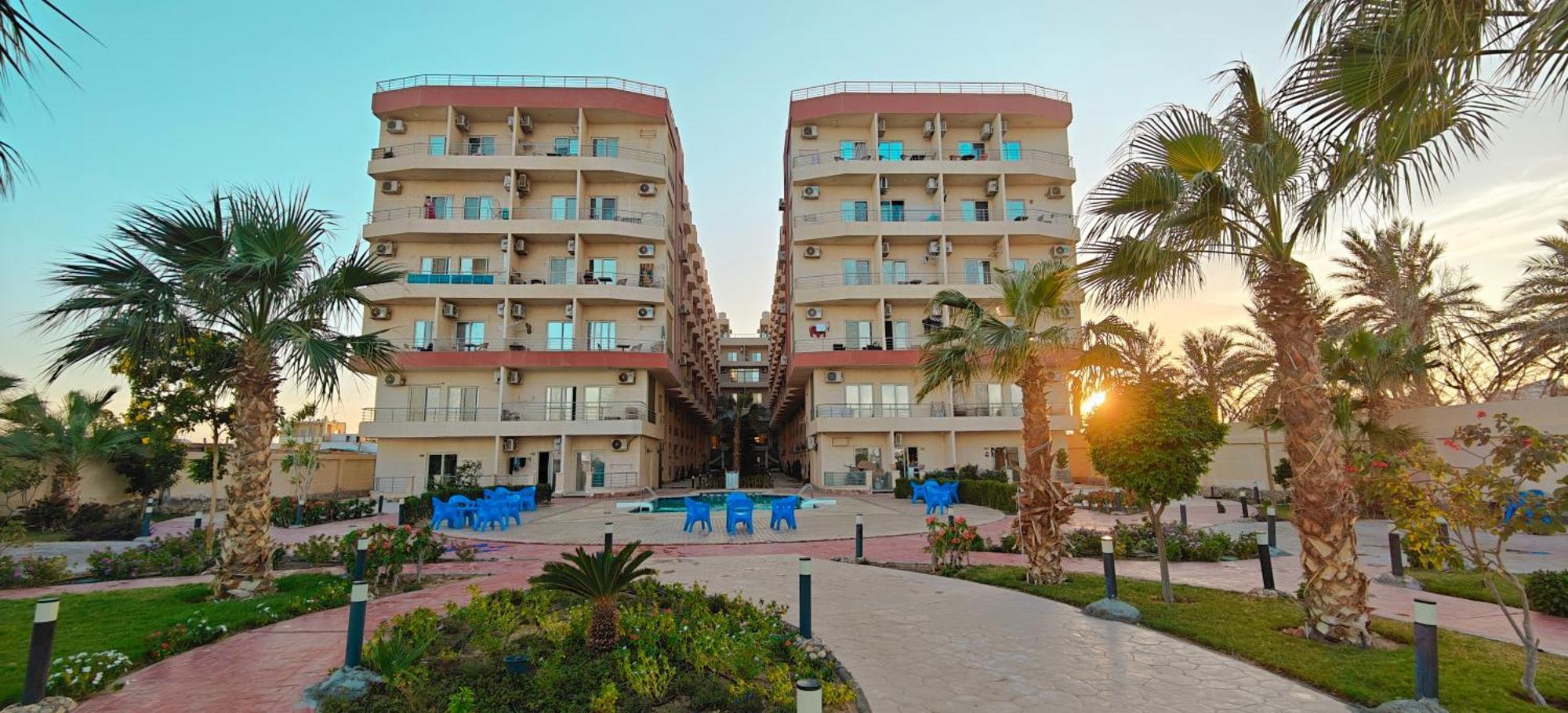 Casablanca Beach Direct Sea View Tow Bedroom Apartment Hurghada Ruang foto